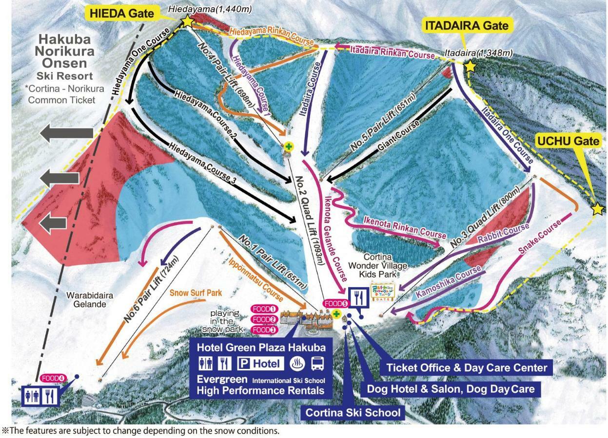 Hotel Green Plaza Hakuba Otari Kültér fotó